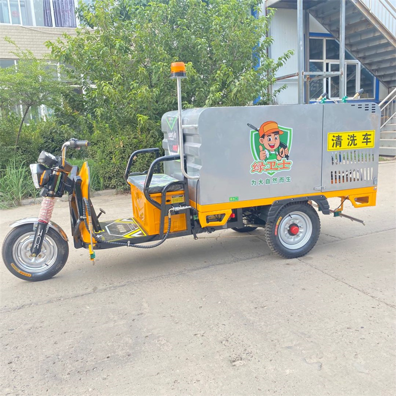 松江电动高压冲洗车CX700A（不锈钢箱体）